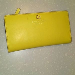 Kate Spade Wallet..yellow